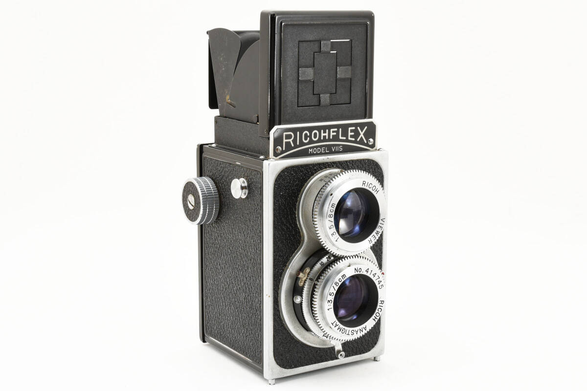 RICOHFLEX リコーフレックス MODEL VII S VIIS 二眼レフ フィルムカメラ 2085513 ジャンク A10　_画像4