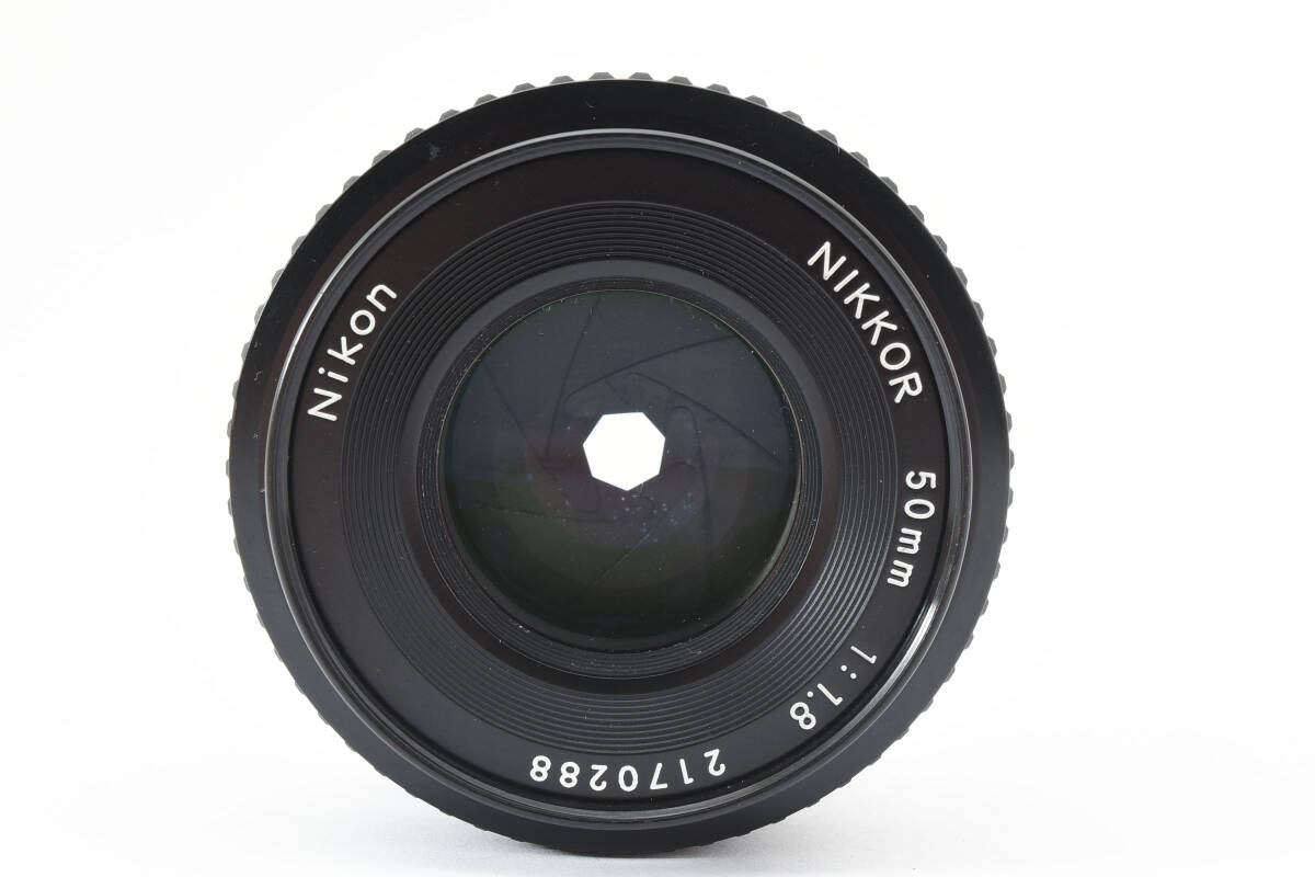 ニコン Nikon Ai-S NIKKOR 50mm F1.8 AIS　ニッコール　マニュアルレンズ 2091582 B4_画像2