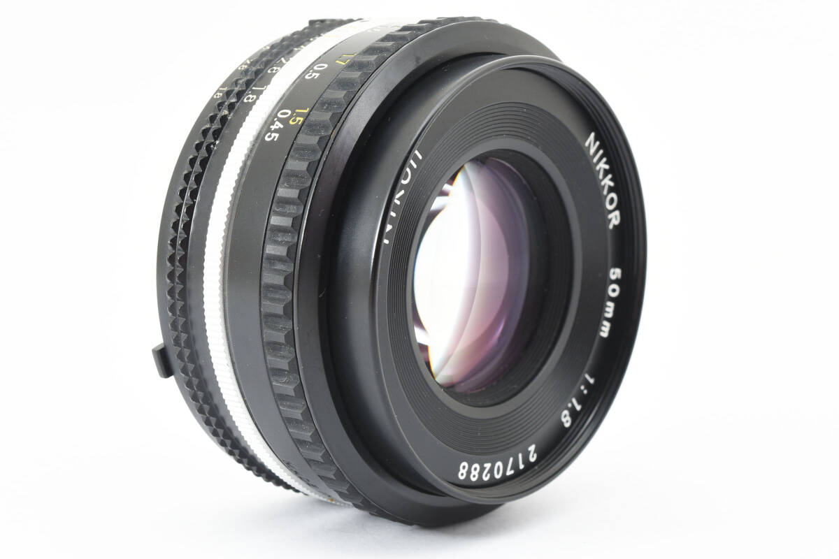 ニコン Nikon Ai-S NIKKOR 50mm F1.8 AIS　ニッコール　マニュアルレンズ 2091582 B4_画像3