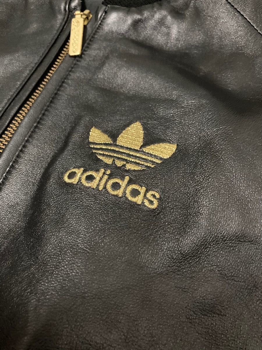 激レア！松本人志着用モデル　adidas アディダスオリジナルス　レザージャージ