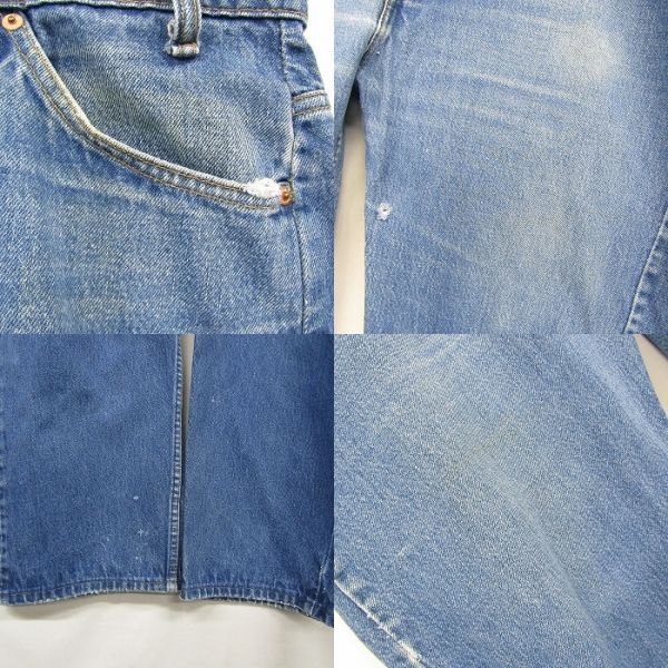 80s ★USA製★ サイズ W44 L32 Levi’s デニム パンツ ジーンズ ジーパン オレンジタブ リーバイス 古着 ビンテージ 3MA0710_画像7