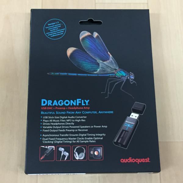 ★Audio Quest DragonFly USB DAC ヘッドホンアンプ オーディオクエスト ドラゴンフライ