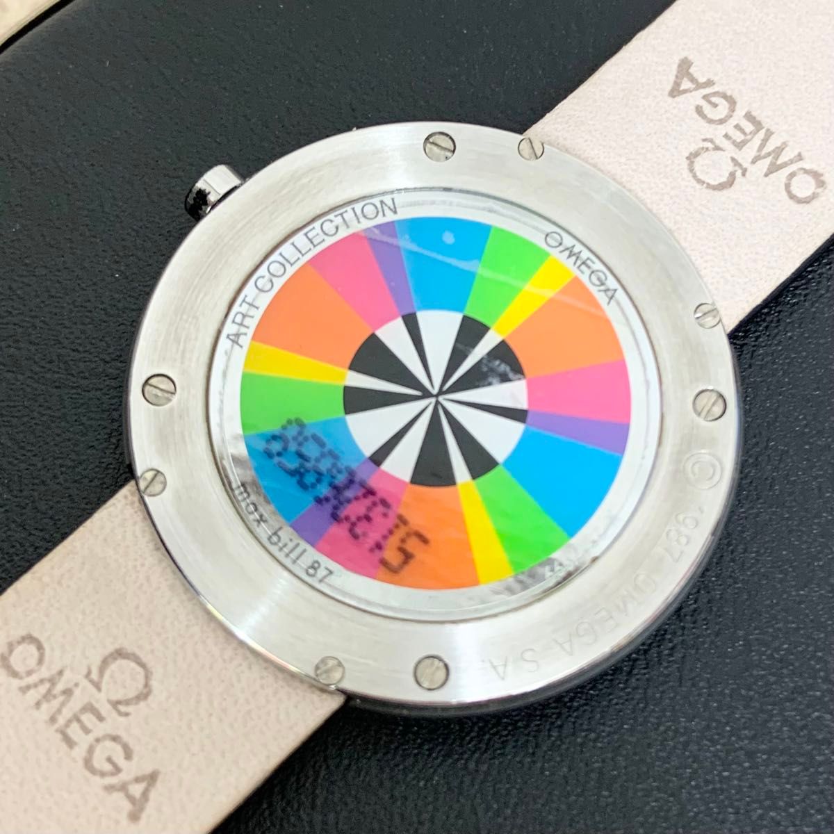 【美品・限定・OH済み】オメガ OMEGA アートコレクション ヴィンテージ レア】 OMEGA アートコレクション 数量限定 32mm ブラック