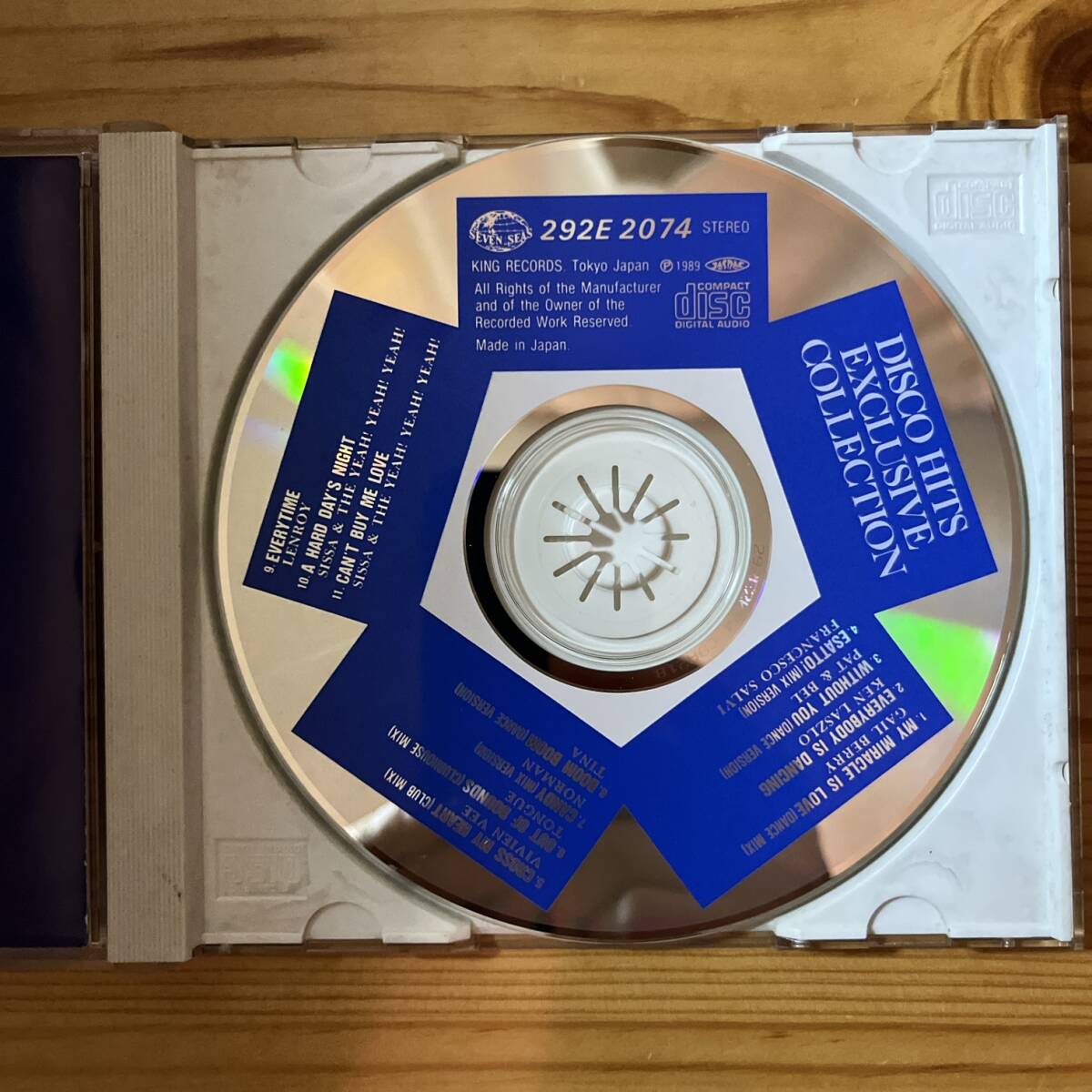 国内盤　CD Disco Hits Exclusive Collection 292E 2074_画像4