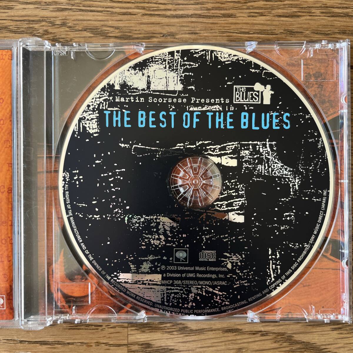 国内盤 CD Martin Scorsese Presents - The Best Of The Blues MHCP 368 帯付きの画像4