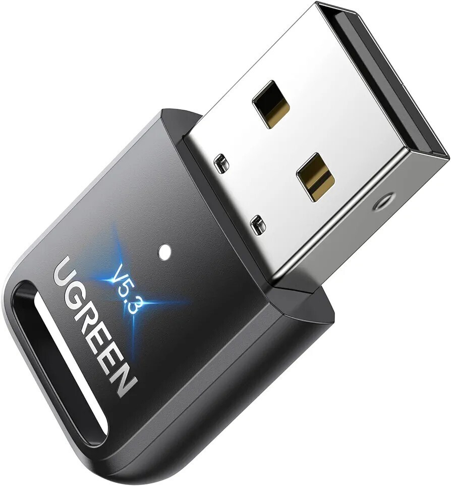 【未使用品】UGREEN Bluetooth5.3 アダプタ 5.3 PC USBアダプター 無線 長距離通信 Windows 11/10/8.1対応 Mac非対応 日本語取扱説明書の画像1