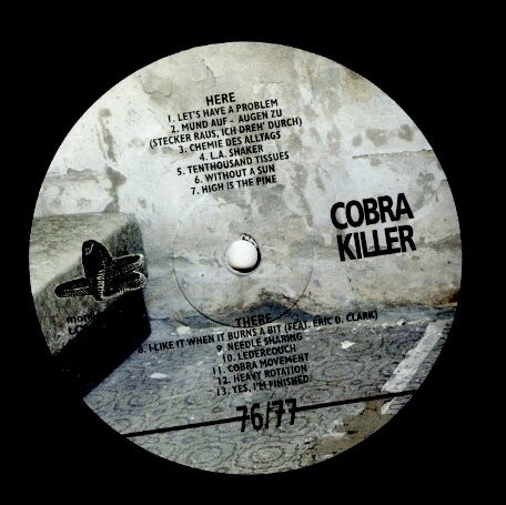 EU盤 Cobra Killer / 76/77 2004年【Monika Enterprise / monika 38 LP】デジタル・ロック エレクトロ パンク ドイツ コブラ・キラー_画像2