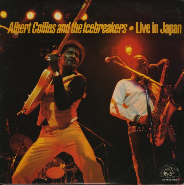 US盤 Albert Collins And The Icebreakers / Live In Japan 1984年【Alligator Records AL 4733】A.C. Reed アルバート・コリンズ_画像1