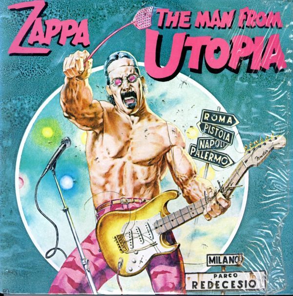 USオリジLP！シュリンク付 Frank Zappa / The Man From Utopia 83年【Barking Pumpkin FW 38403】フランク・ザッパ タニーノ・リベラトーレの画像1