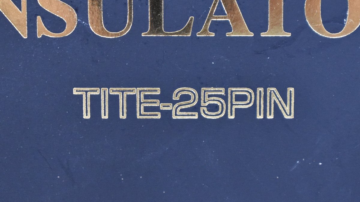 Σ1592 中古 TAOC TITE-25PIN タオック インシュレーター_画像8