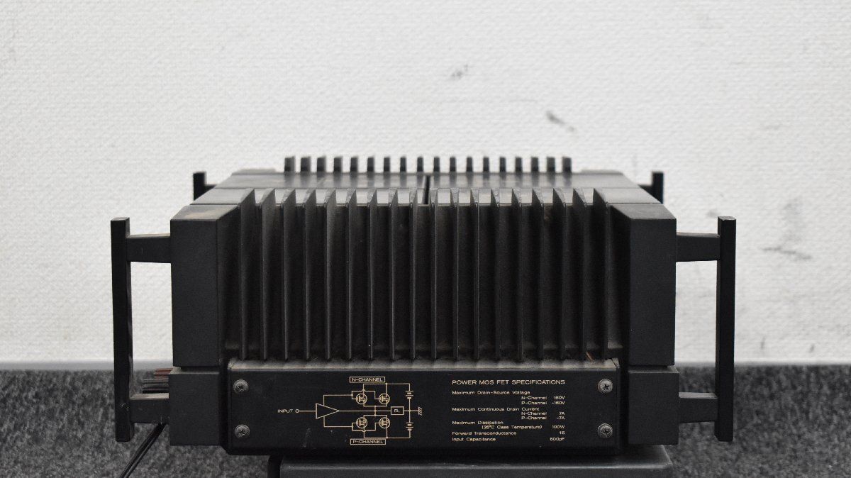 Σ1638 ジャンク Lo-D HMA-9500 ローディ パワーアンプの画像5