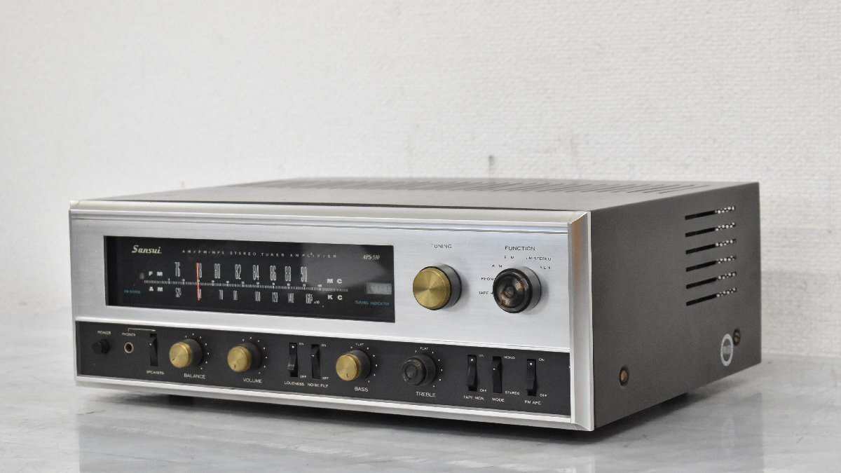 Σ1457 ジャンク Sansui APS-530 サンスイ チューナーの画像1