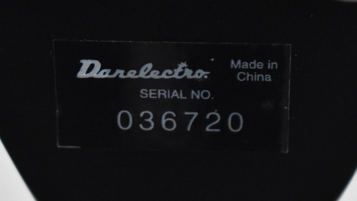 Σ1856 中古 DANELECTRO ＃036720 ダンエレクトロ エレキギターの画像9