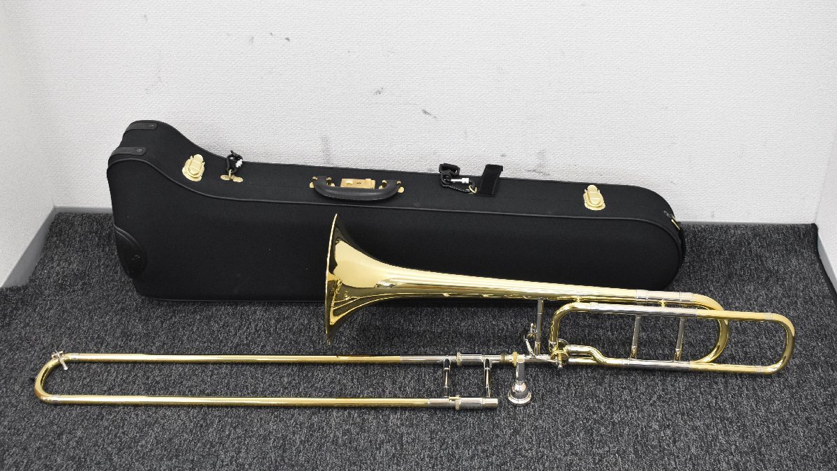 Σ1553 中古 Vincent Bach Stradivarius Model 42 ヴィンセントバック テナーバストロンボーン ＃75730 217124_画像2