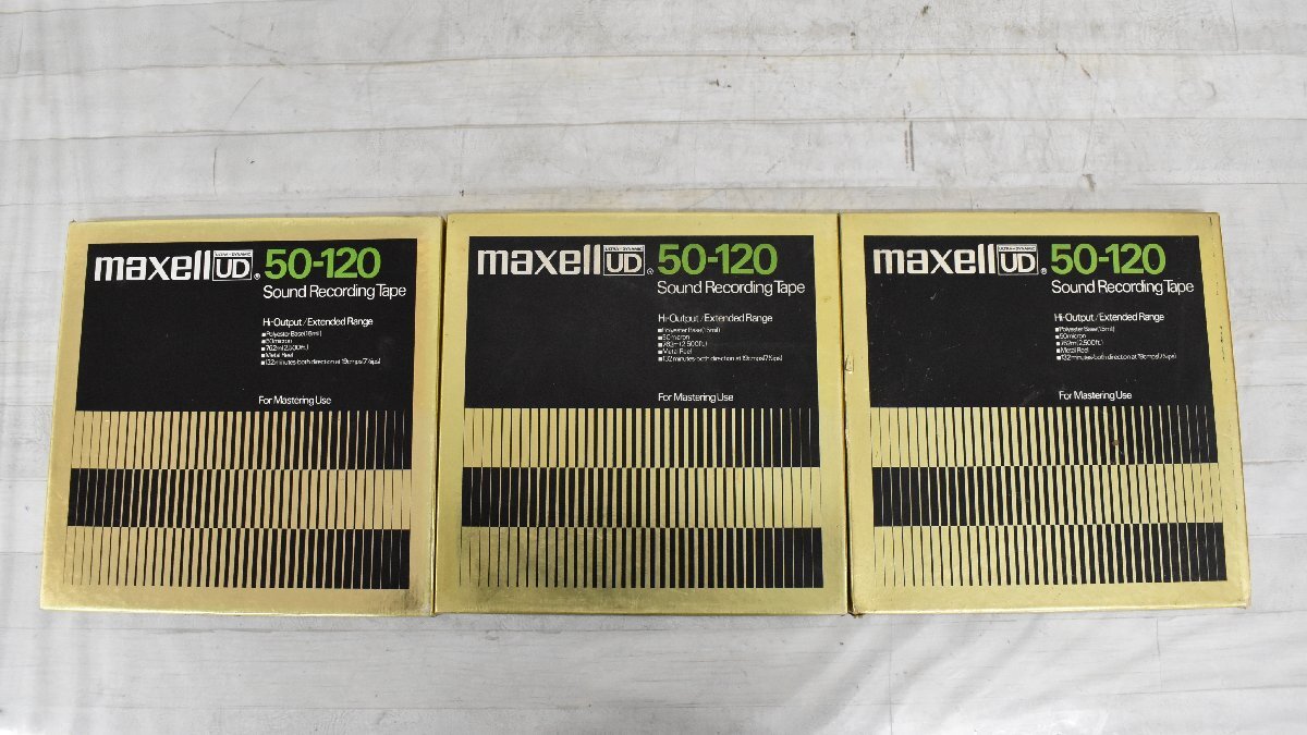 Σ1922 現状品 maxell マクセル メタルリール 5本まとめ_画像6