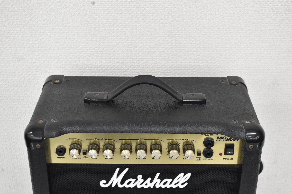 Σ1128 中古 Marshall MG15DFX マーシャル ギターアンプ_画像3