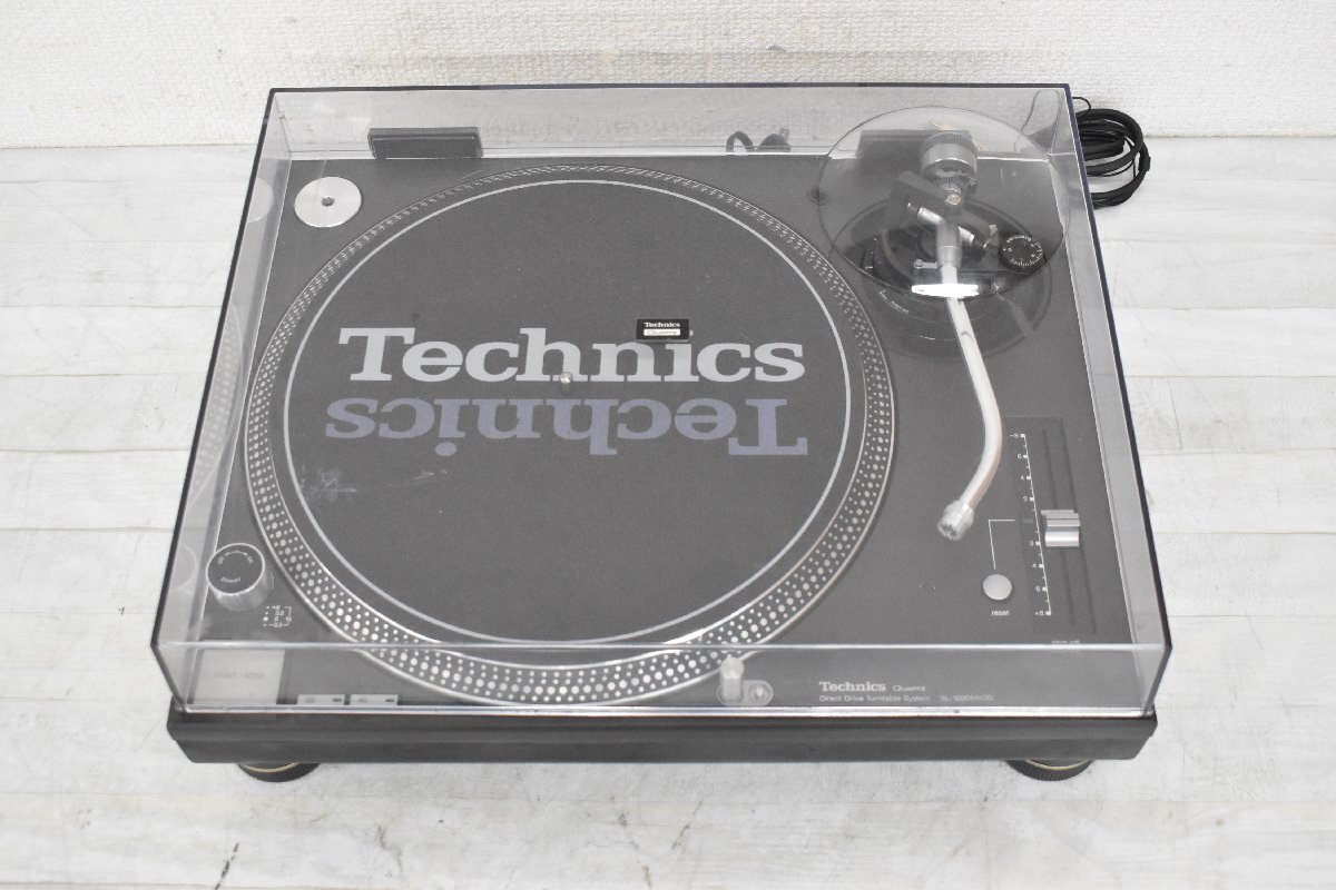 Σ1653 中古 Technics SL-1200MK3D テクニクス ターンテーブル ②_画像3