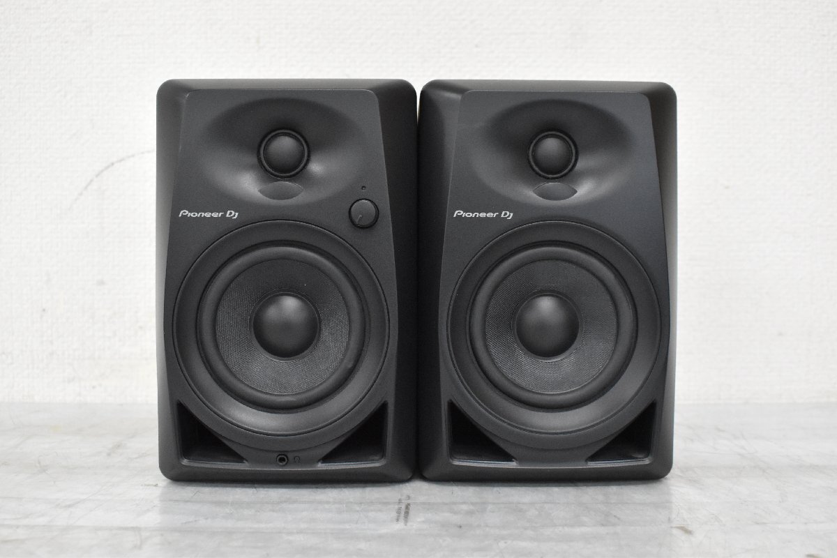 Σ1728 中古 Pioneer DJ DM-40 パイオニア モニタースピーカー 元箱付き_画像2