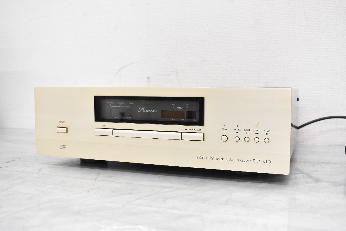 Σ1797 中古 Accuphase DP-410 アキュフェーズ CDデッキの画像1