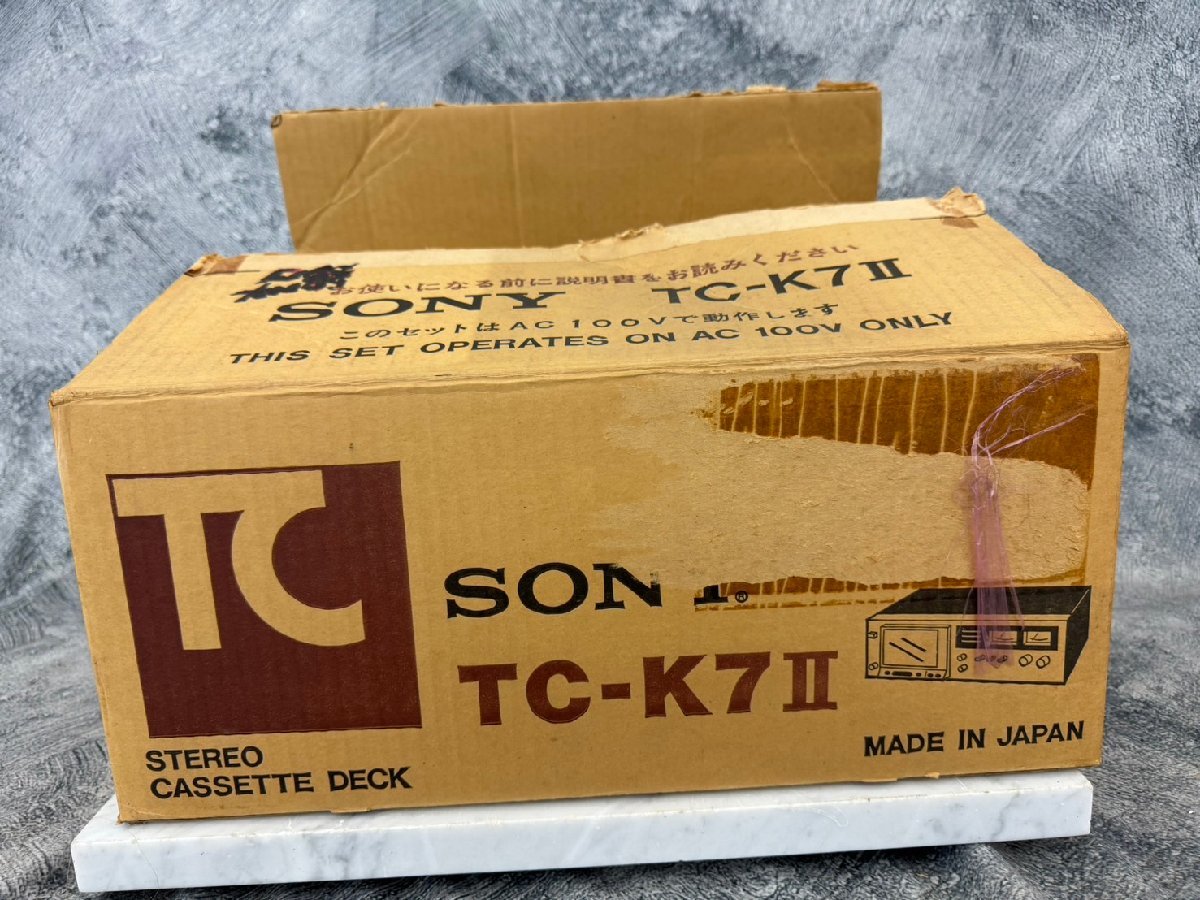 □t2390　ジャンク★SONY　TC-K7ii　ソニー　カセットデッキ_画像10