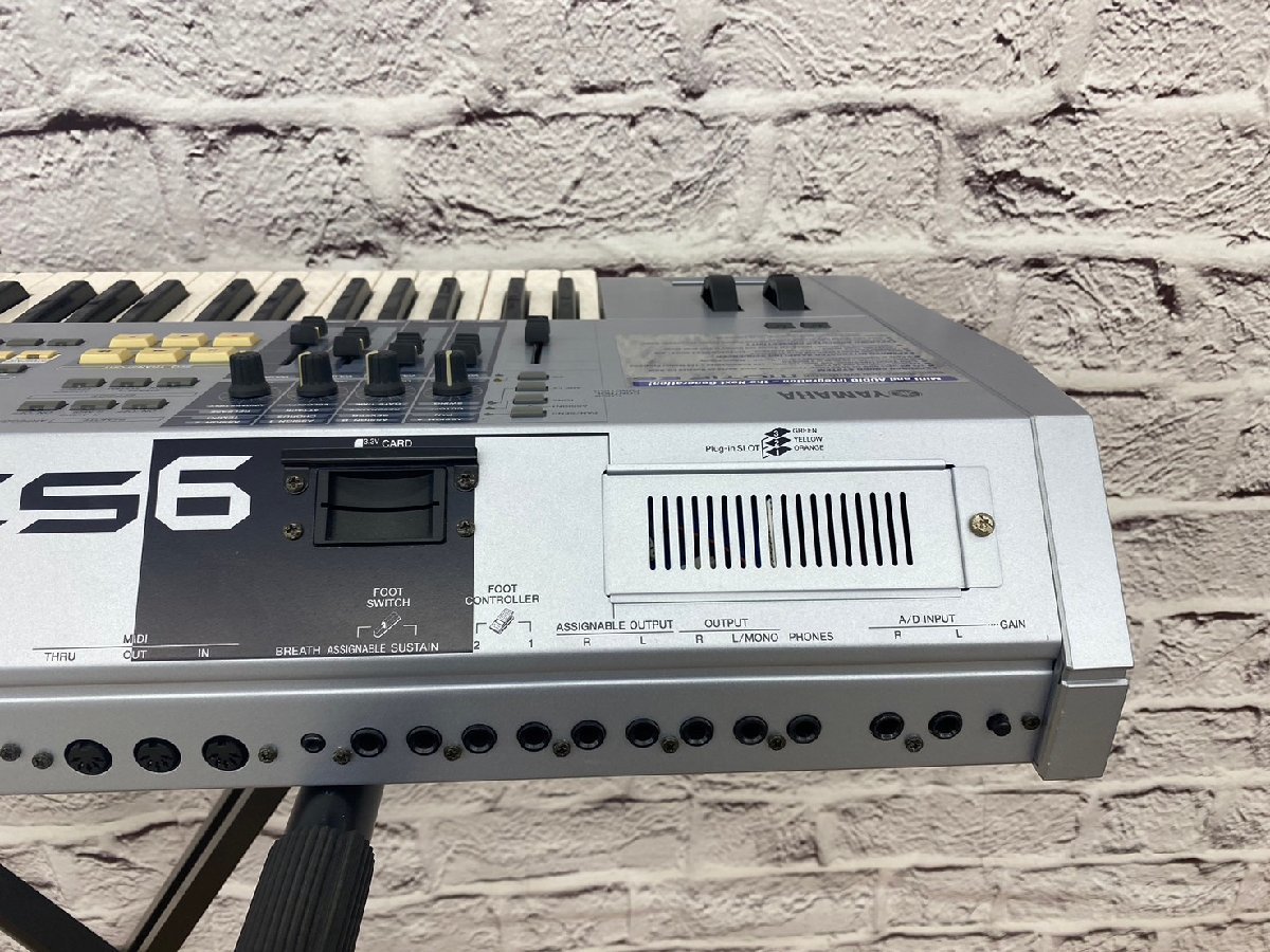 □t2455　中古★YAMAHA　MOTIF ES6　ヤマハ　シンセサイザー　本体のみ_画像9