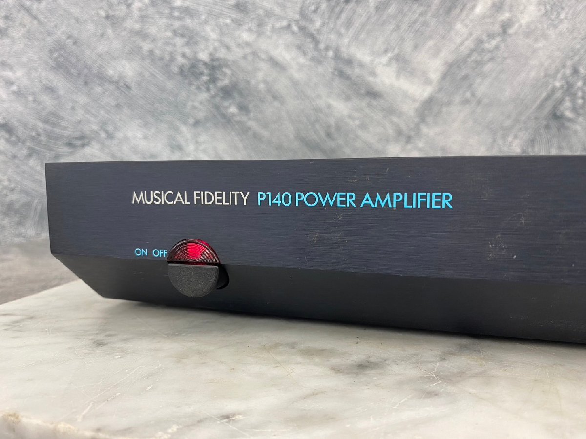 □t2547　中古★MUSICAL FIDELITY　ミュージカルフィディリティ　 Power Amplifier P140　パワーアンプ_画像3