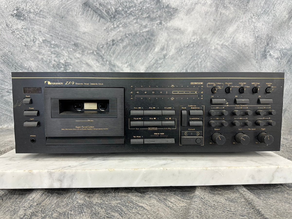 □t2601　ジャンク★NAKAMICHI　ナカミチ　ZX-9　カセットデッキ_画像2