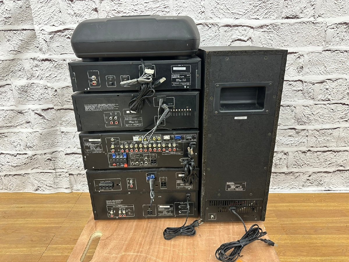 *t2628 present condition goods *Kenwood OMNI-7/S-10M/CS-6/SW-9/DP-97/X-87/A-97/T-97/GE-970 system player [ direct receipt limitation (pick up) * Aichi prefecture ]