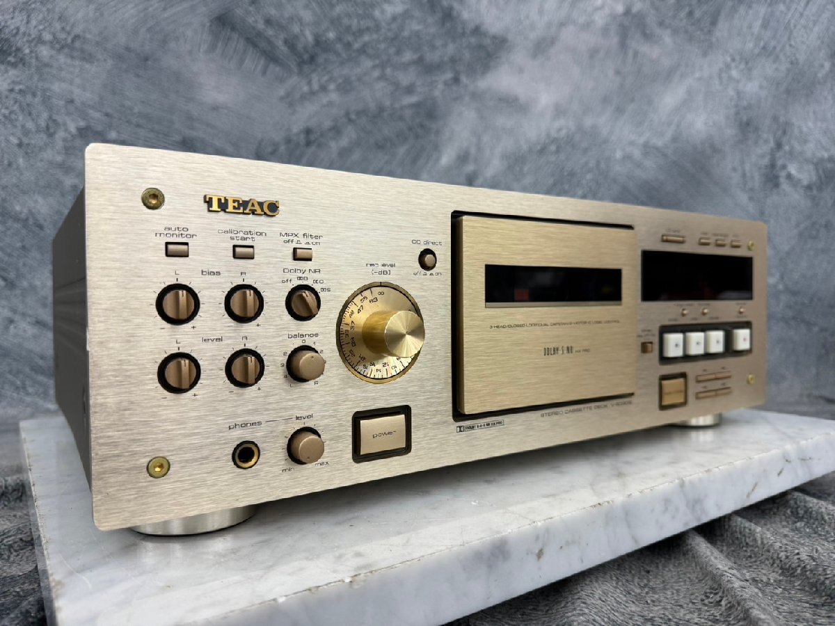 □t2641　中古★TEAC　ティアック　V-6030S　カセットデッキ_画像1