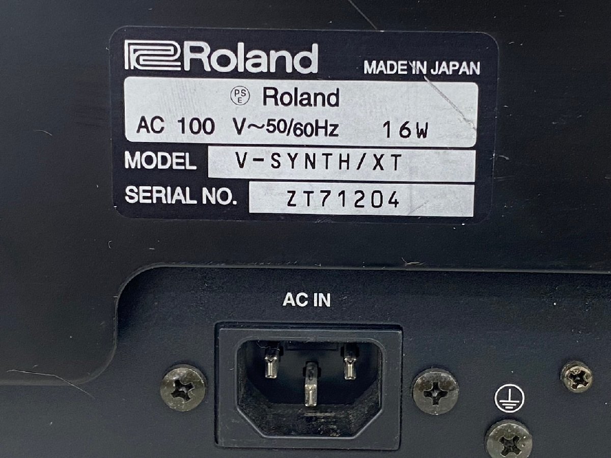 □t2667 現状品★ROLAND V-SYNTH/XT ローランド シンセサイザー 音源モジュール 本体のみの画像9