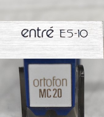 Σ1709 ジャンク ortofon MC20/entre ES-10 オルトフォン カートリッジ/ヘッドシェル_画像9