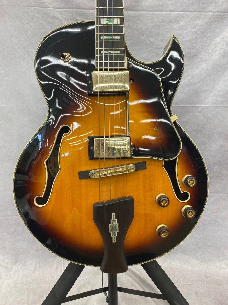 □t2406　中古★IBANEZ　LGB30-VYS　　アイバニーズ　エレアコギター　#S15110607　ハードケース付き_画像2