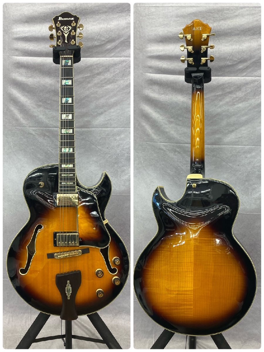 □t2406　中古★IBANEZ　LGB30-VYS　　アイバニーズ　エレアコギター　#S15110607　ハードケース付き_画像3