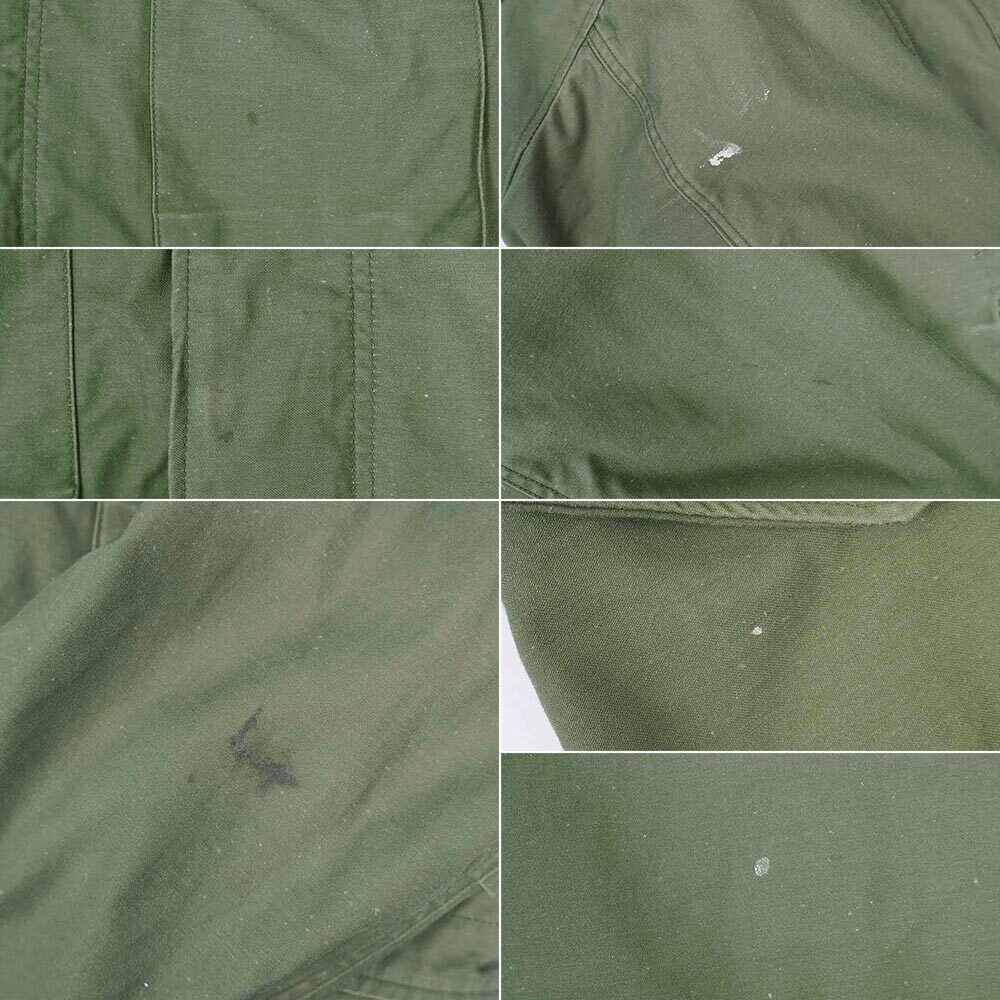 米軍実物 70s 70年代 M-65 フィールドジャケット 官給 放出 ミリタリー ALPHA ビンテージ (-1527) OG-107/オリーブグリーン L-R_画像5