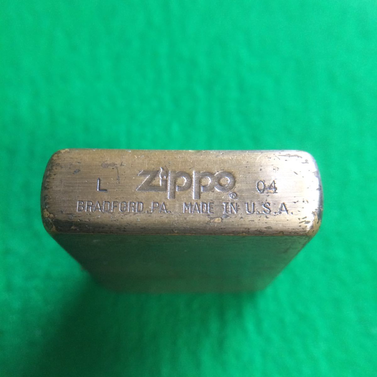 Zippo ジッポー ZIPPO IS THE BEST SELECTION SINCE 1932 U.S.A. アンティーク コレクション ライター 古いジッポ (115)_画像3