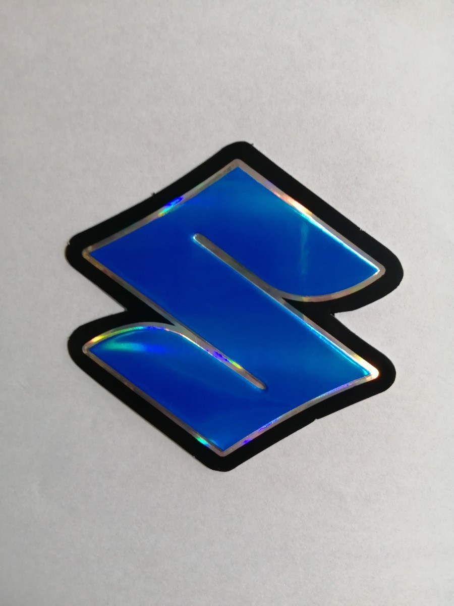 SUZUKI 2 sheets set S01 embossment sticker PVC waterproof Suzuki 