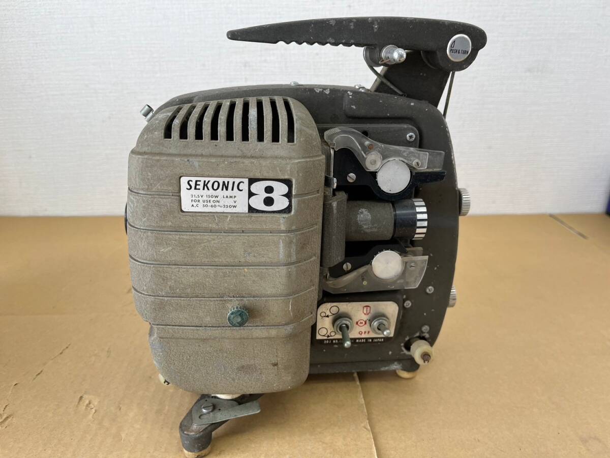 sk7437100/プロジェクター ビデオカメラ KY-15 victor ビクター SEKONIC HIGH LITE 8 セコニック 8ｍｍ 昭和レトロ アンティーク まとめ_画像6