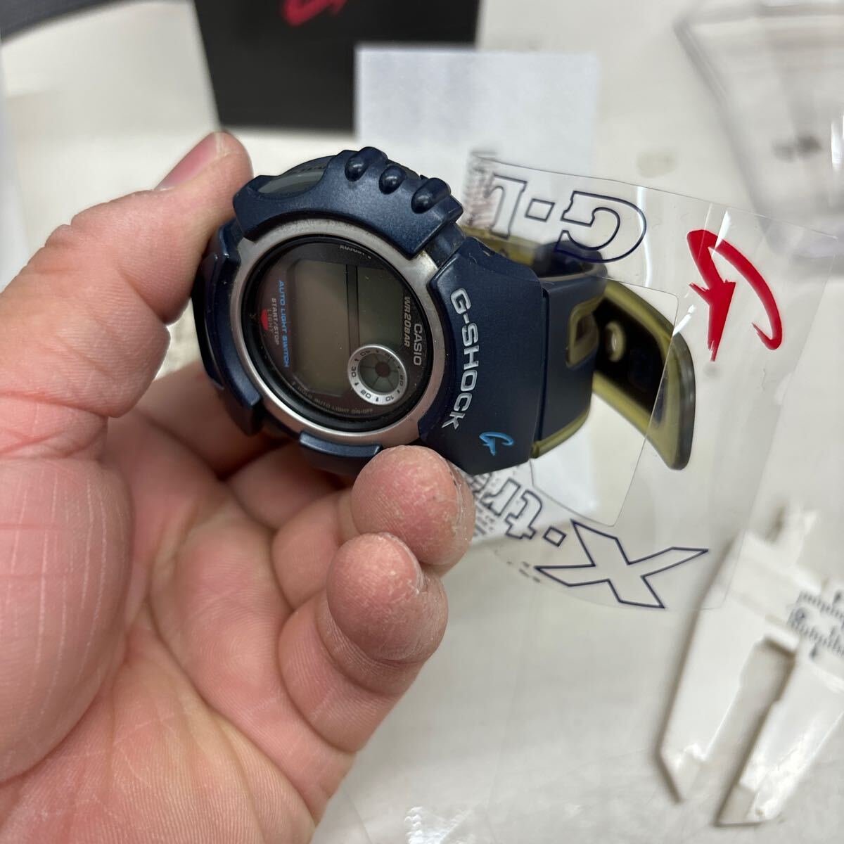 B4101 カシオ G-SHOCK 腕時計 DWX-101-1T エクストリーム x-treme 20気圧防水の画像6
