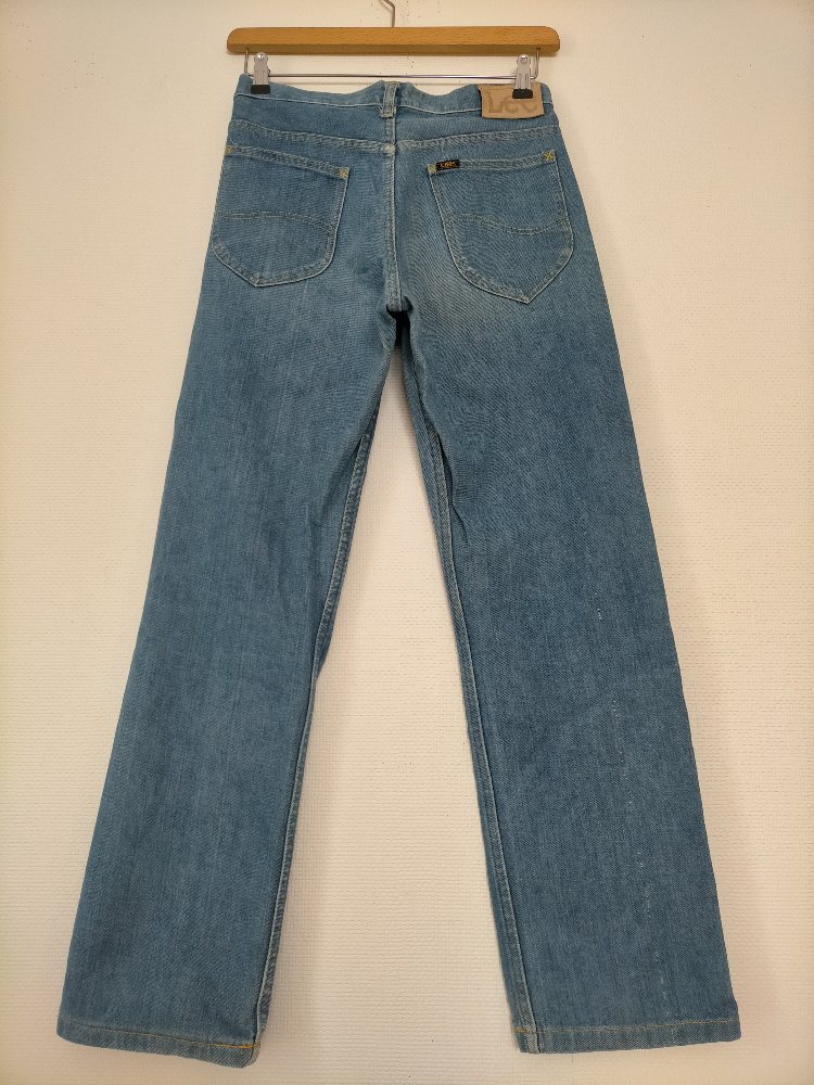 70s～80s USA製 ビンテージ Lee200-0041 42TALONジッパー デニムパンツ W30程度 ★ジーンズアメカジ古着の画像3