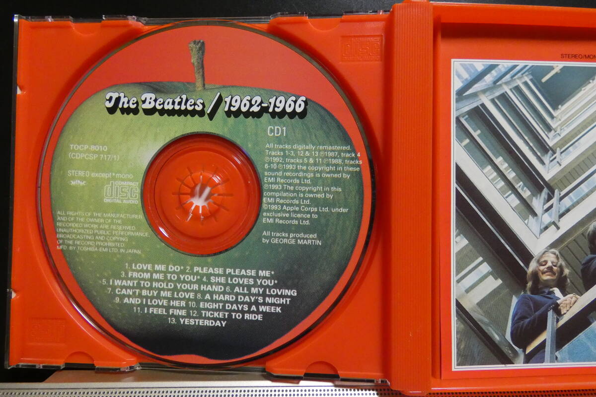 高音質化処理済みCD Hyper Disc ザ・ビートルズ 1962-1966 THE BEATLES 1962-1966 赤盤　2CD USED_画像2