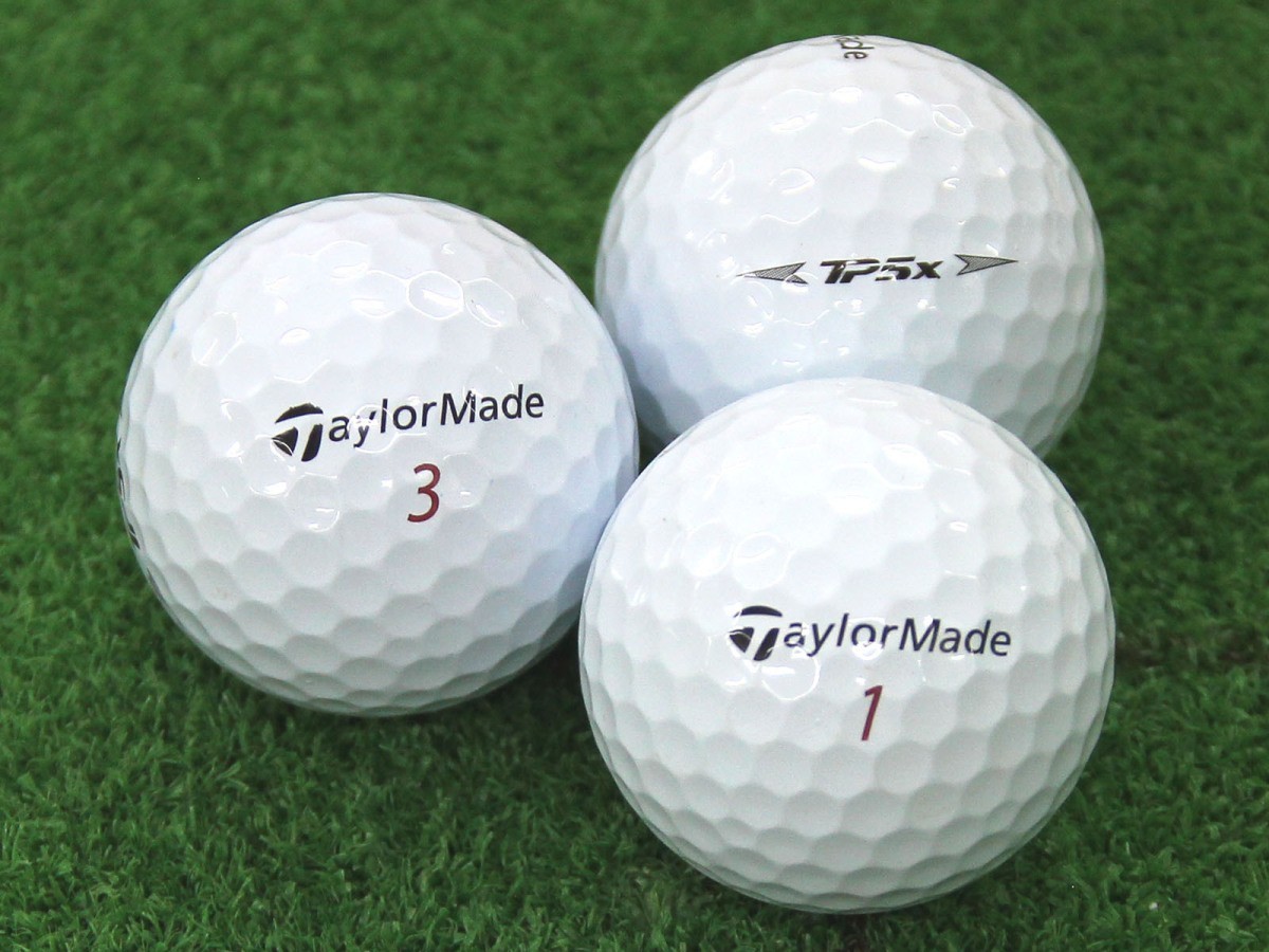 ABランク テーラーメイド TaylorMade TP5x 2019年モデル ホワイト 30個 球手箱 ロストボール