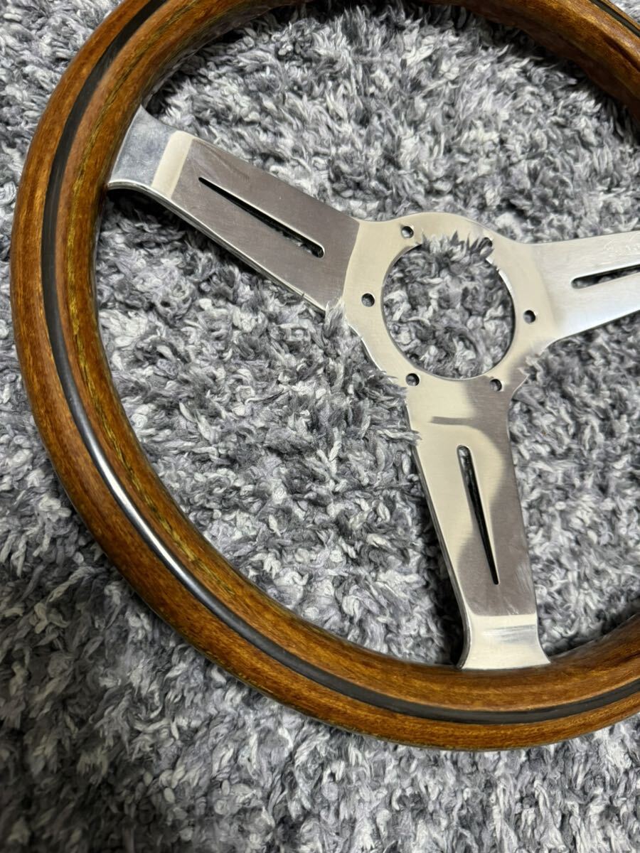  that time thing beautiful goods Nardi Classic wooden steering wheel NARDI old car steering wheel 32.5Φ small diameter 