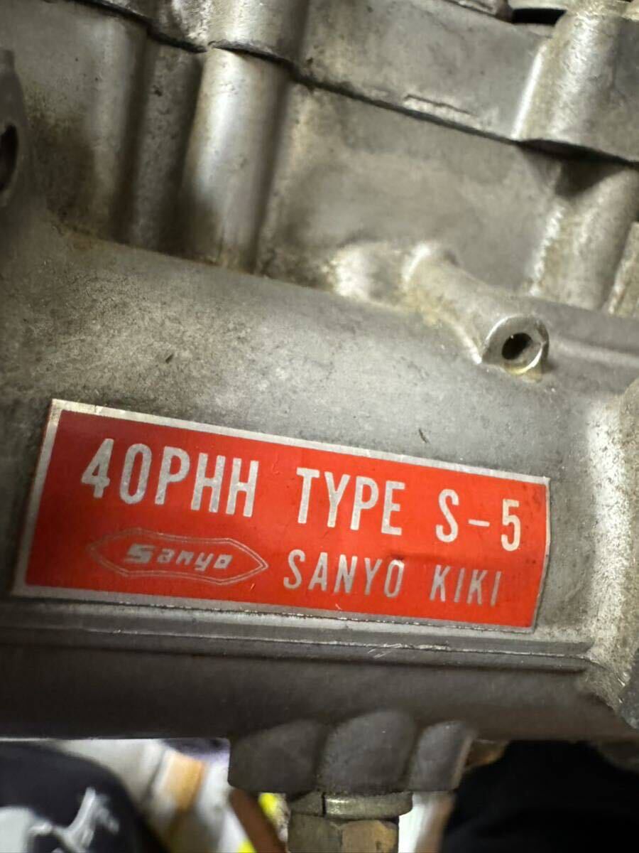 ソレックスキャブレター 40PHH TYPE S-5 2連　セット SOLEX SANYO KIKI 三陽機器_画像9