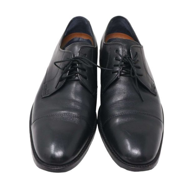 COLE HAAN コールハーン C11630 ストレートチップ★ レノックスヒルキャップ レザー シューズ 革靴 Sz.8 1/2　メンズ 黒　I4G00048_2#U_画像2