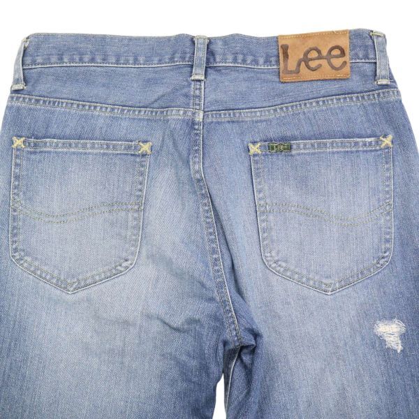 Lee リー × ナノユニバース別注★ 96052 ダメージ&リペア加工 テーパード デニム パンツ ジーンズ Sz.31　メンズ 日本製　I4B00494_3#R_画像7