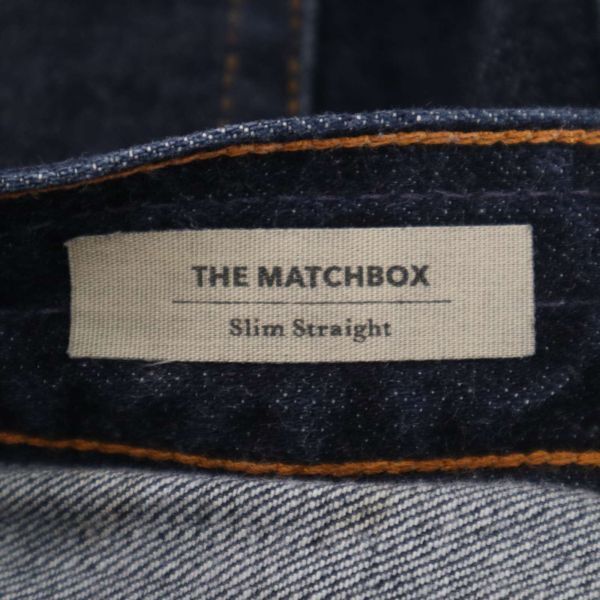 USA製★ AG エージー 【THE MATCHBOX】 ストレッチ 濃紺 スリム ストレート デニム パンツ ジーンズ Sz.33　メンズ　I4B00533_3#R_画像10