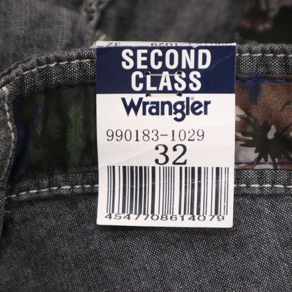 【新品 未使用】 Wrangler ラングラー W0433 春夏 クール サマー リラクシング イージー シャンブレー パンツ Sz.32　メンズ　I4B00529_3#R_画像9