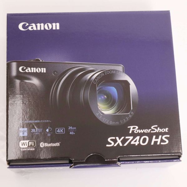 【新品】 CANON キヤノン PowerShot SX740 HS (SL) コンパクト デジタルカメラ Sz.F シルバー 開封後 テスト撮影のみ I4G00093_3#Uの画像6