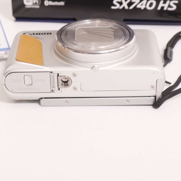 【新品】 CANON キヤノン PowerShot SX740 HS (SL) コンパクト デジタルカメラ Sz.F シルバー 開封後 テスト撮影のみ I4G00093_3#Uの画像5