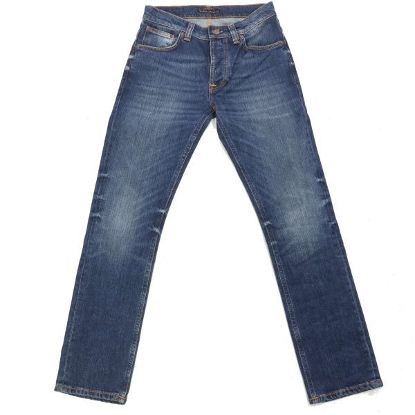 [ new goods unused ] Nudie Jeans Nudie Jeans [GRIM TIM] USED processing * slim Denim pants jeans Sz.29 men's I4B00083_1#R